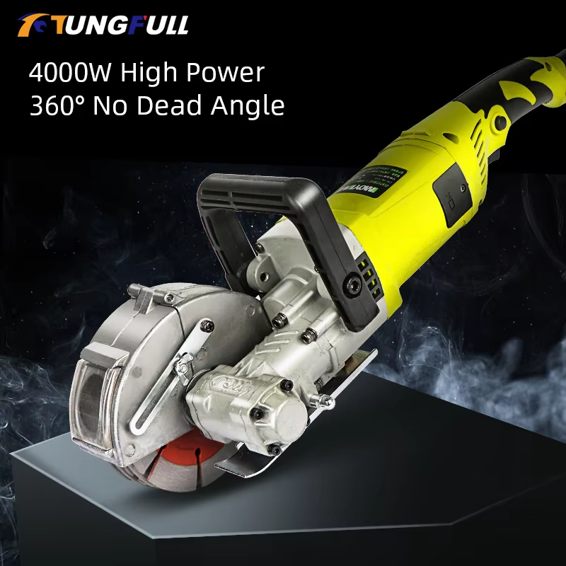 Home Improvements - 220V Electric Wall Chaser Groove Cutting