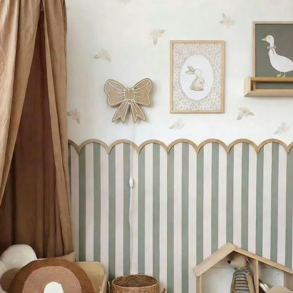 Home Improvement And Diy - 20pcs Scalloped Edge Fan-shaped Wooden Frame
