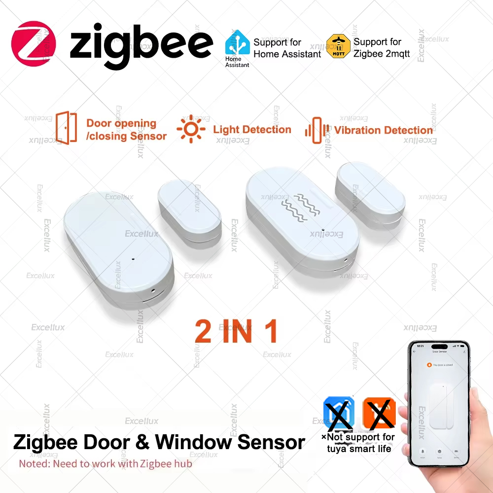 Zigbee 3.0 Door Window Sensor  - مراجعة Home Improvement Hardware وسعره