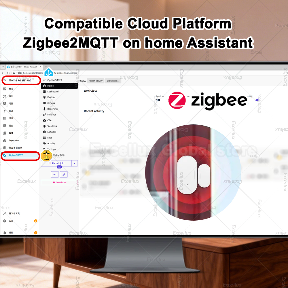 Zigbee 3.0 Door Window Sensor  - مراجعة Home Improvement Hardware وسعره