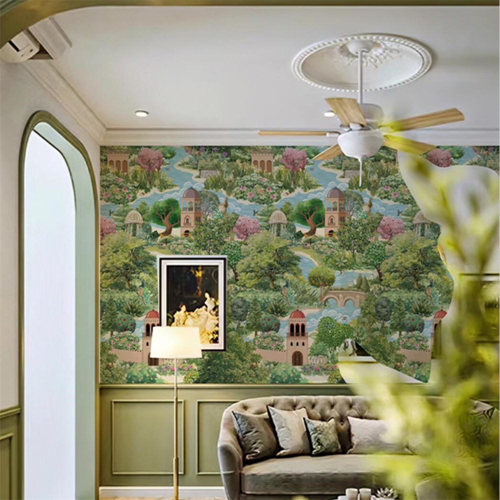 custom art Photo Mural wallpap - مراجعة Home Improvement Materials وسعره