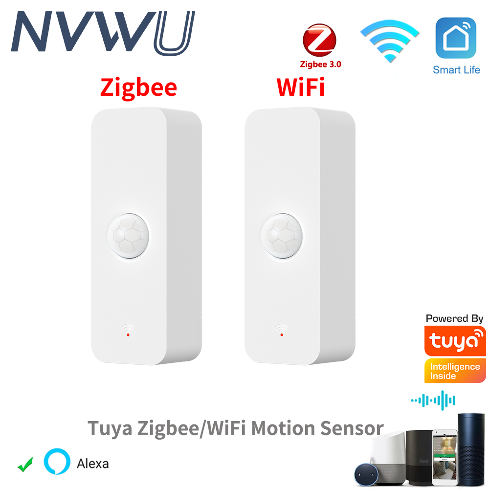 Tuya WiFi Zigbee PIR Motion Se - مراجعة Home Improvement Hardware وسعره