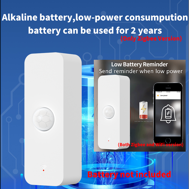 Tuya WiFi Zigbee PIR Motion Se - مراجعة Home Improvement Hardware وسعره