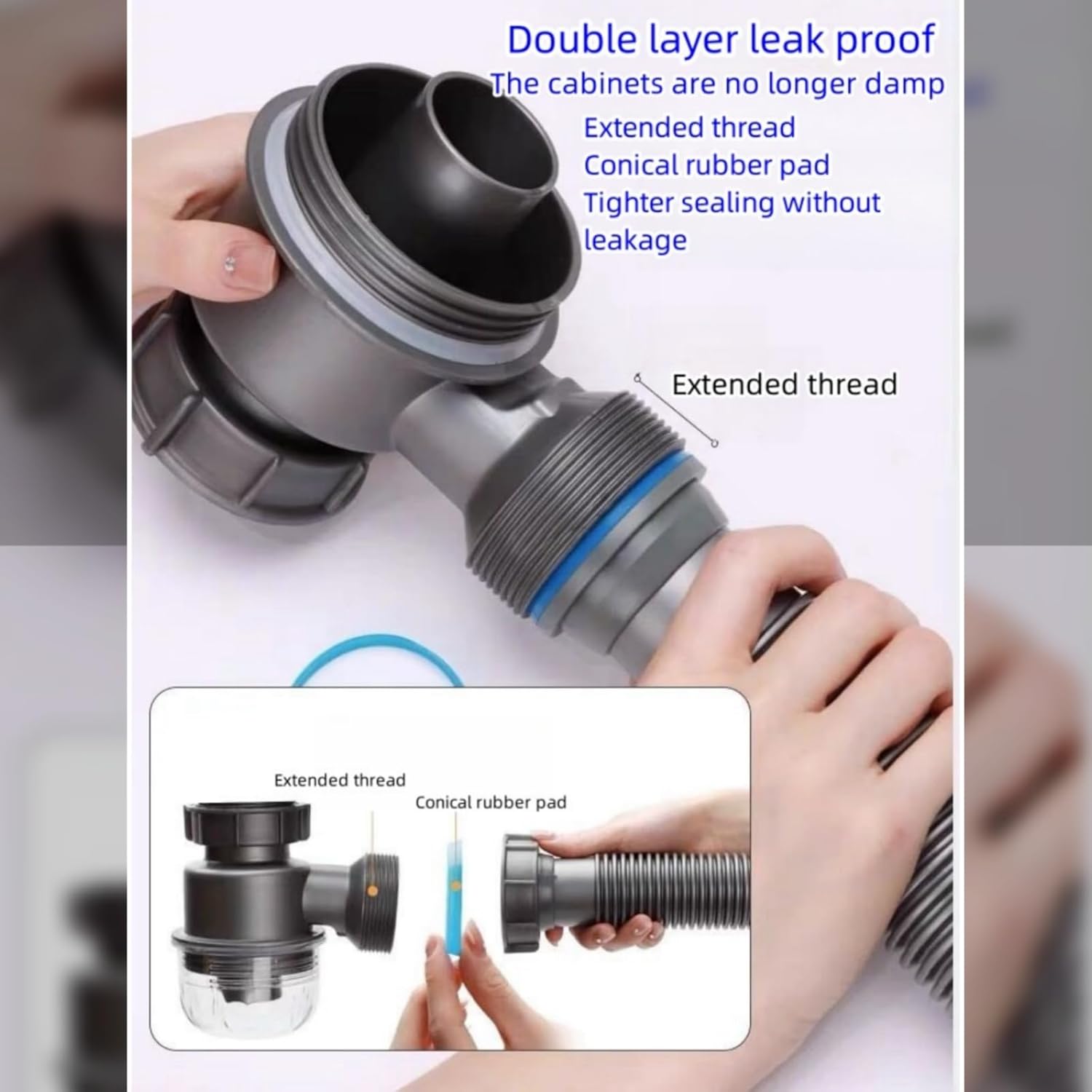 One Sink Kitchen Drainage Kit  - مراجعة Sink Drain Strainer وسعره