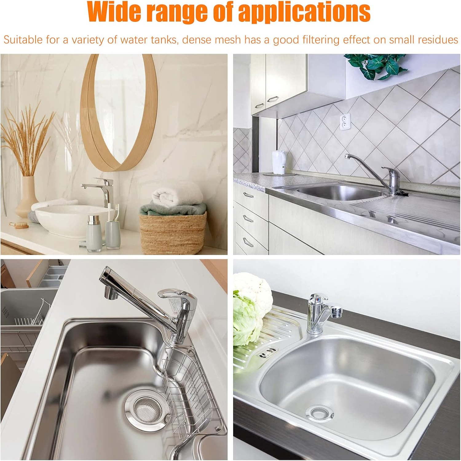 2Pcs Kitchen Sink Drain Strain - مراجعة Sink Drain Strainer وسعره