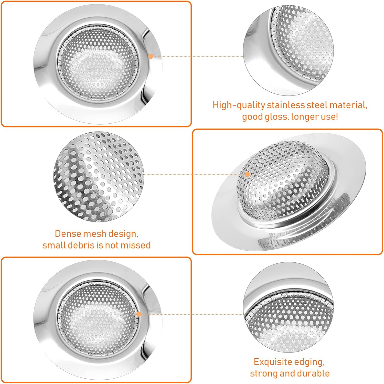 2Pcs Kitchen Sink Drain Strain - مراجعة Sink Drain Strainer وسعره