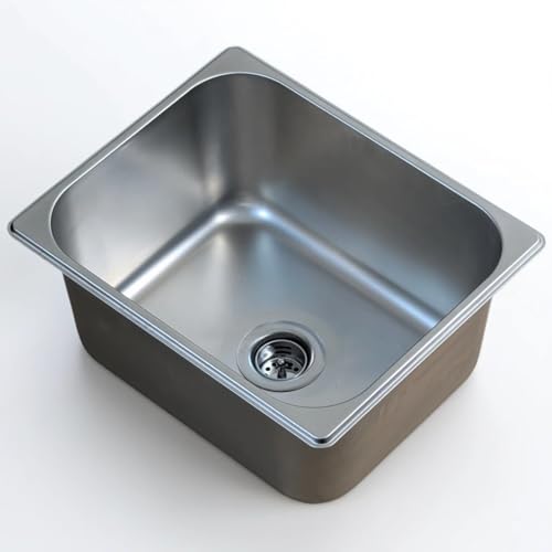 1-Compartment Drop-In Stainles - مراجعة Sink Drain Strainer وسعره