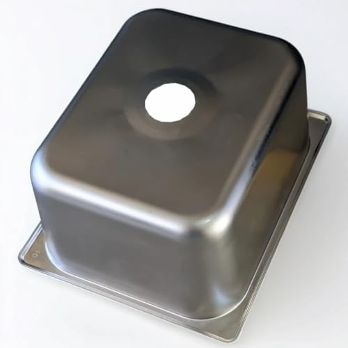 1-Compartment Drop-In Stainles - مراجعة Sink Drain Strainer وسعره