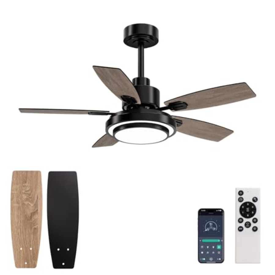 Ceiling Fans with Lights and R - مراجعة Ceiling Fan Mount وسعره