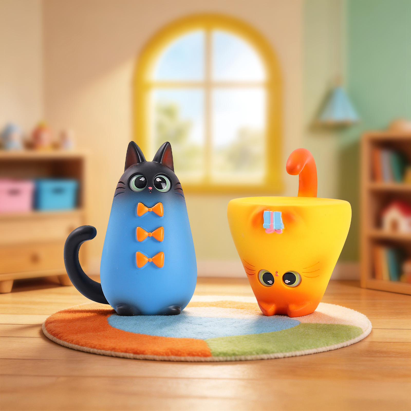 Blind Box Cat Figurine Resin C - مراجعة Home Improvement Hardware وسعره