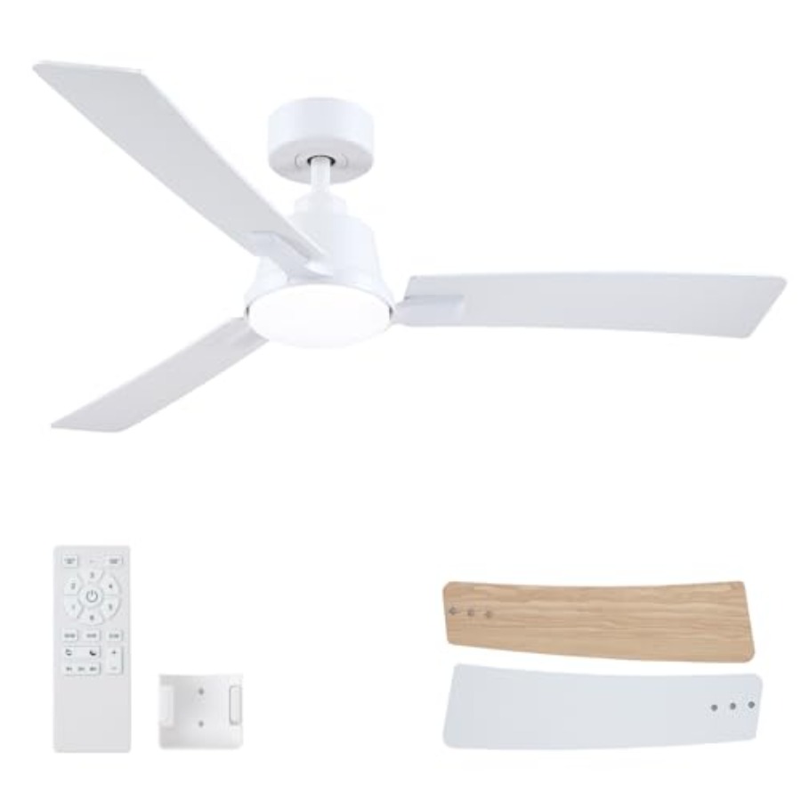 52 Inch Ceiling Fans with Ligh - مراجعة Ceiling Fan Mount وسعره