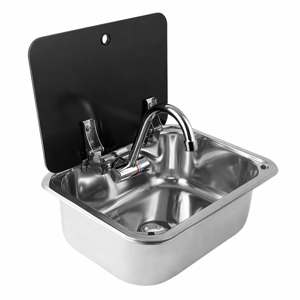 Compact Stainless Steel RV Sin - مراجعة Home Improvements وسعره