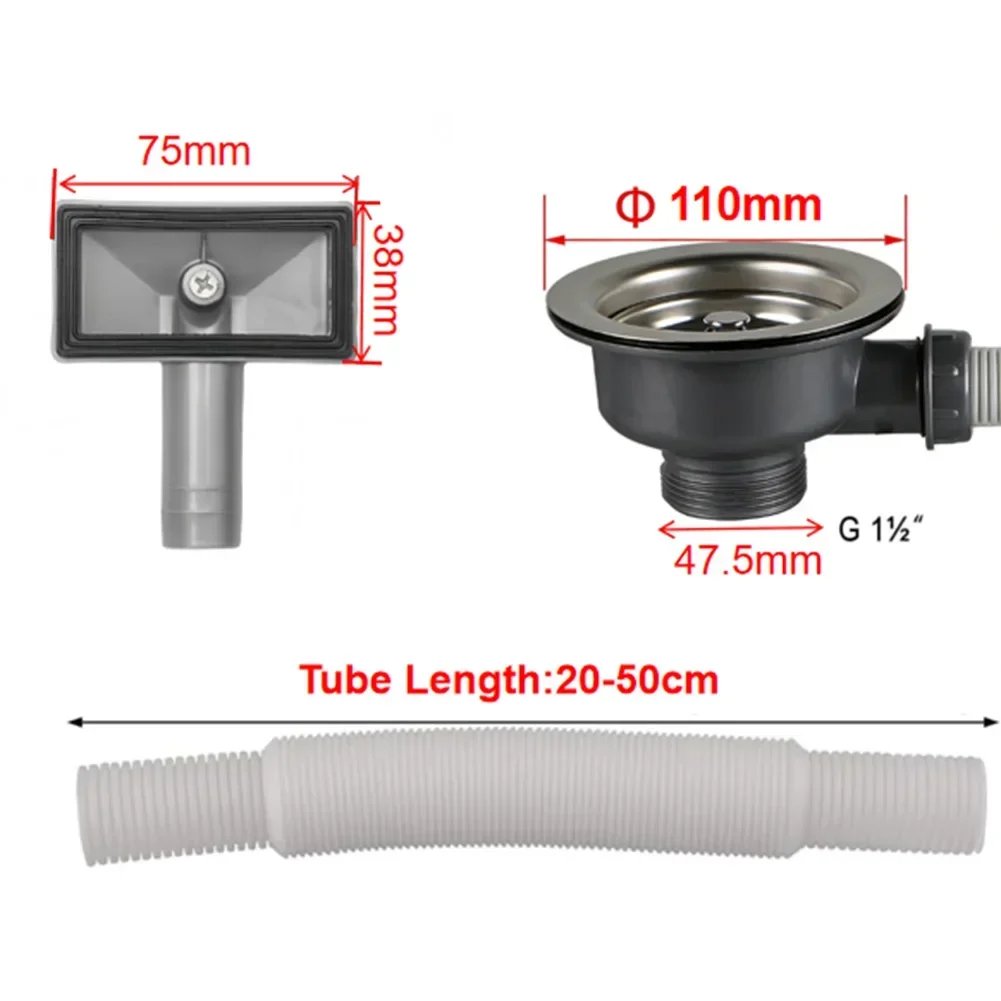 Kitchen Drainage Fixture Stain - مراجعة Sink Drain Strainer وسعره