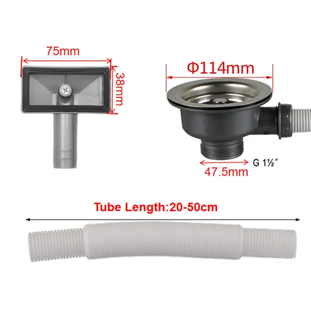 Kitchen Drainage Fixture Stain - مراجعة Sink Drain Strainer وسعره