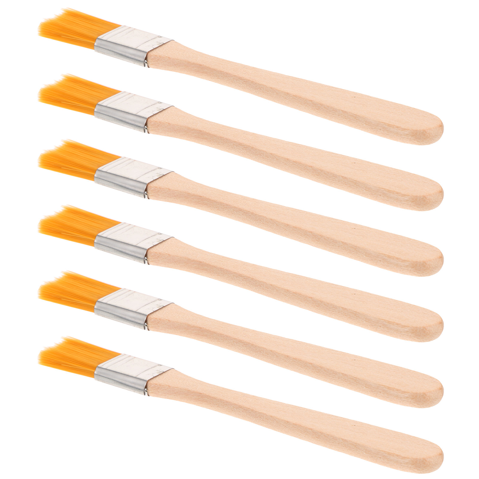 6Pcs Nylon Bristle Paint Brush - مراجعة Home Improvement And Diy وسعره