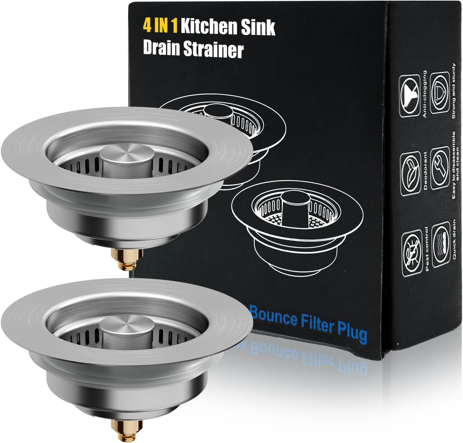 Kitchen Sink Drain Strainer, 4 - مراجعة Sink Drain Strainer وسعره