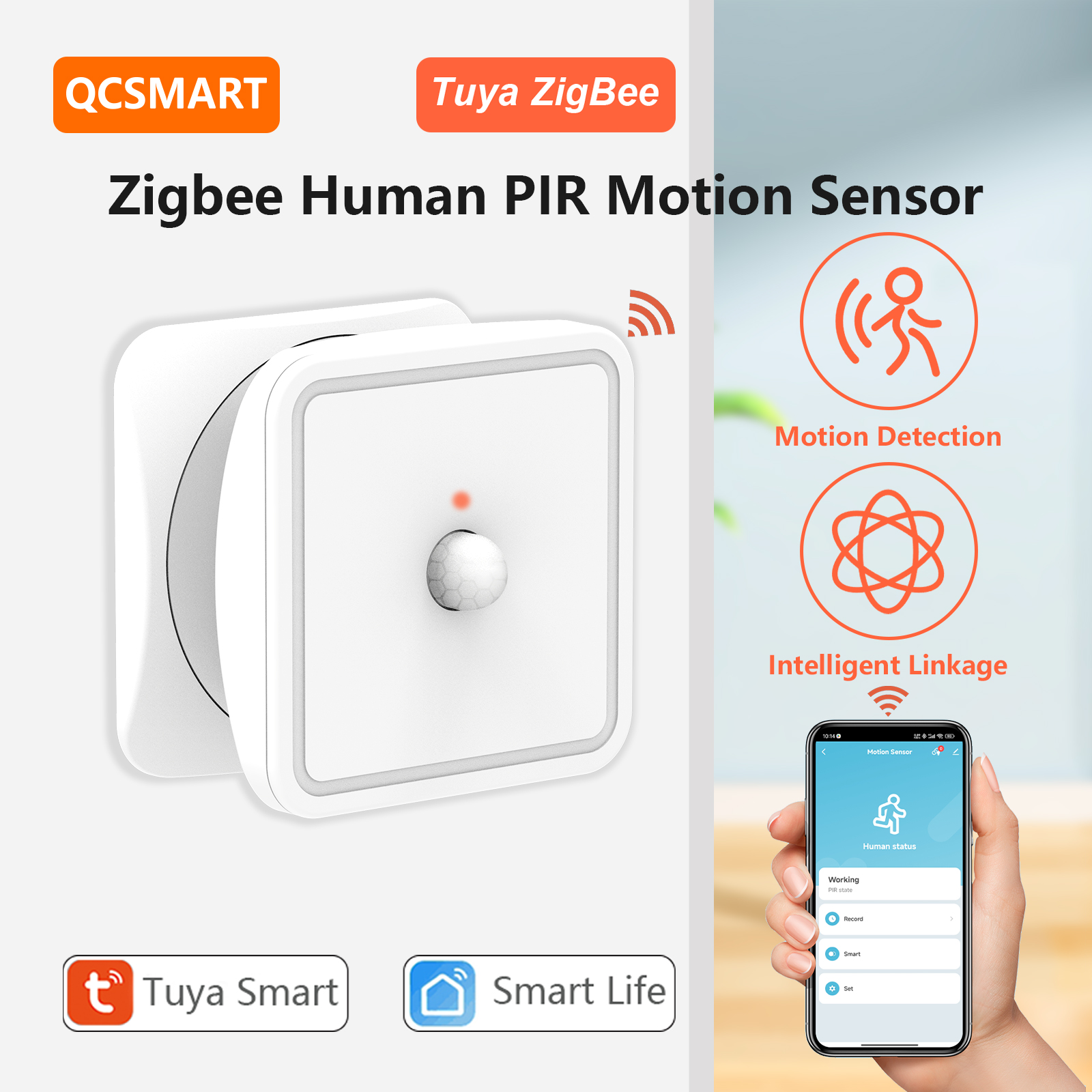 Tuya ZigBee Human Motion Senso - مراجعة Home Improvement Hardware وسعره