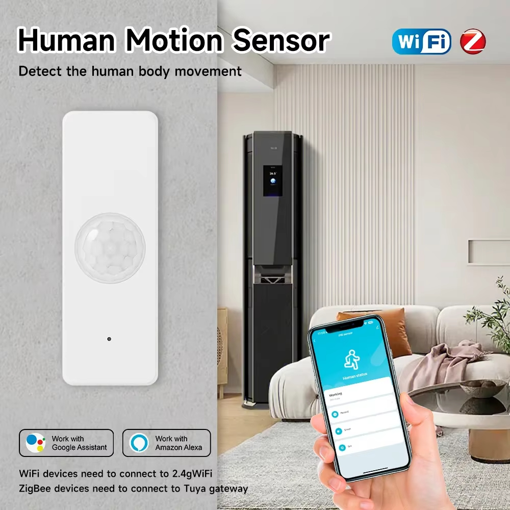 Tuya WiFi Zigbee PIR Motion Se - مراجعة Home Improvement Hardware وسعره