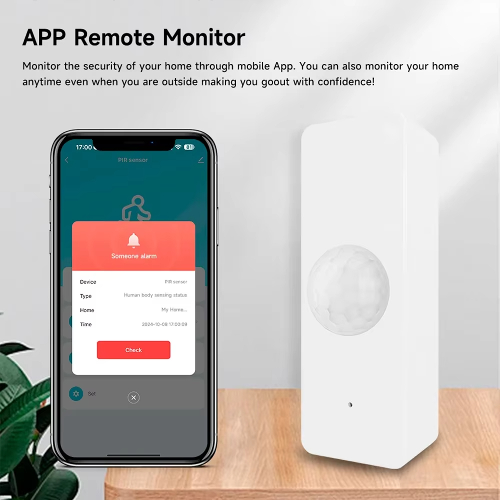 Tuya WiFi Zigbee PIR Motion Se - مراجعة Home Improvement Hardware وسعره