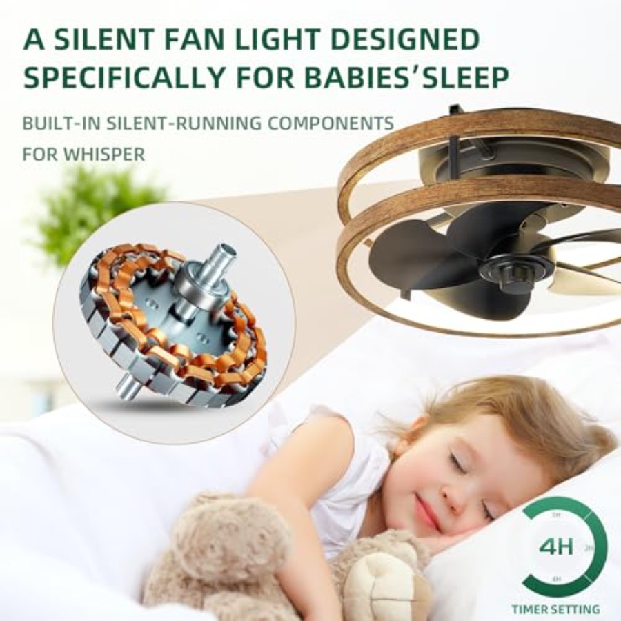 13 Inch Small Ceiling Fan with - مراجعة Ceiling Fan Mount وسعره