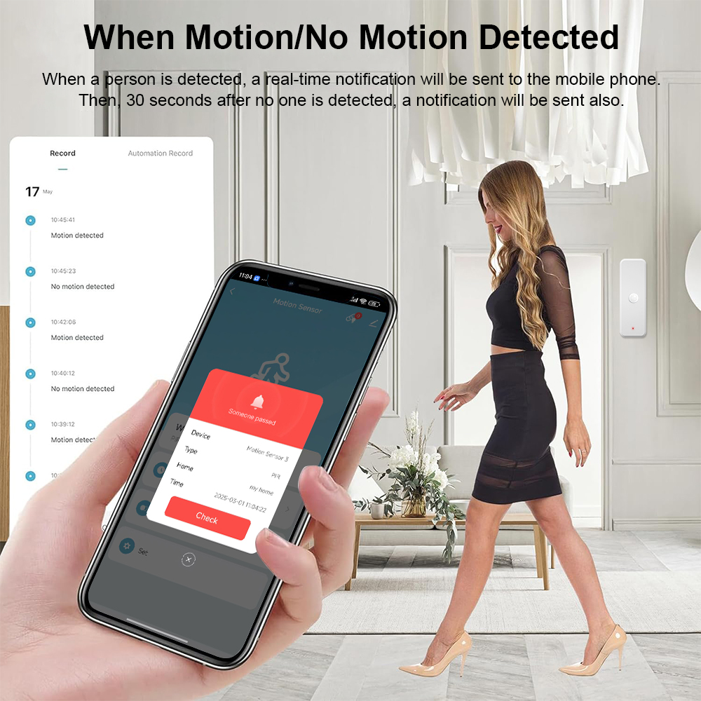 New Tuya WiFi PIR Motion Detec - مراجعة Home Improvement Hardware وسعره