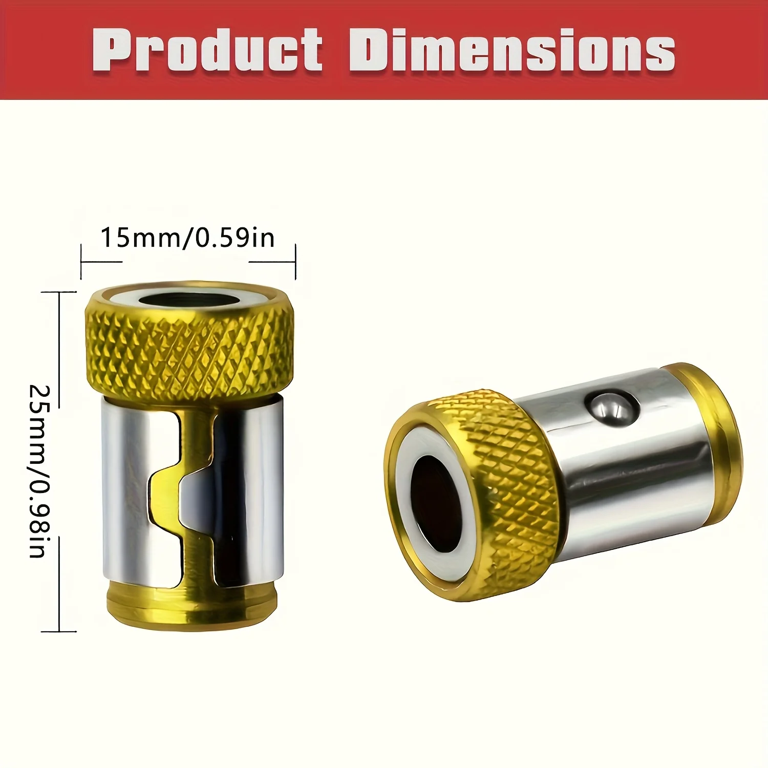 6PCS Magnetic Screwdriver Bits - مراجعة Drill Bit Set وسعره