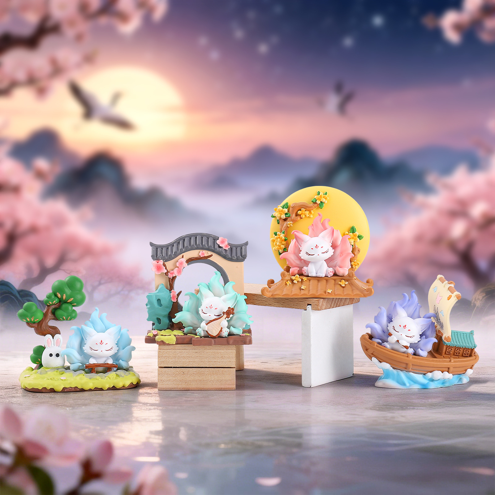 Nine-Tailed Fox Blind Box Chin - مراجعة Home Improvement Hardware وسعره