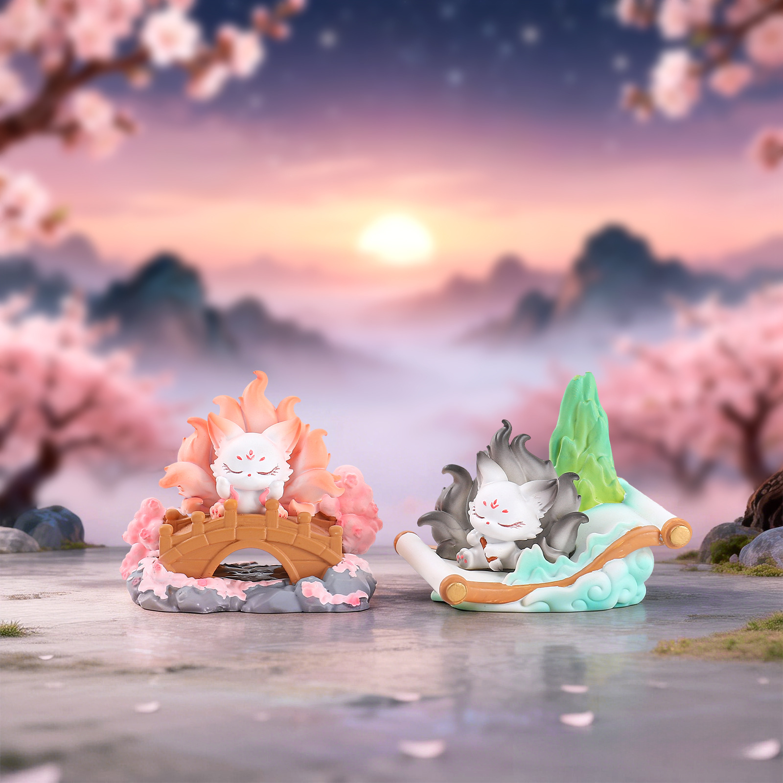 Nine-Tailed Fox Blind Box Chin - مراجعة Home Improvement Hardware وسعره