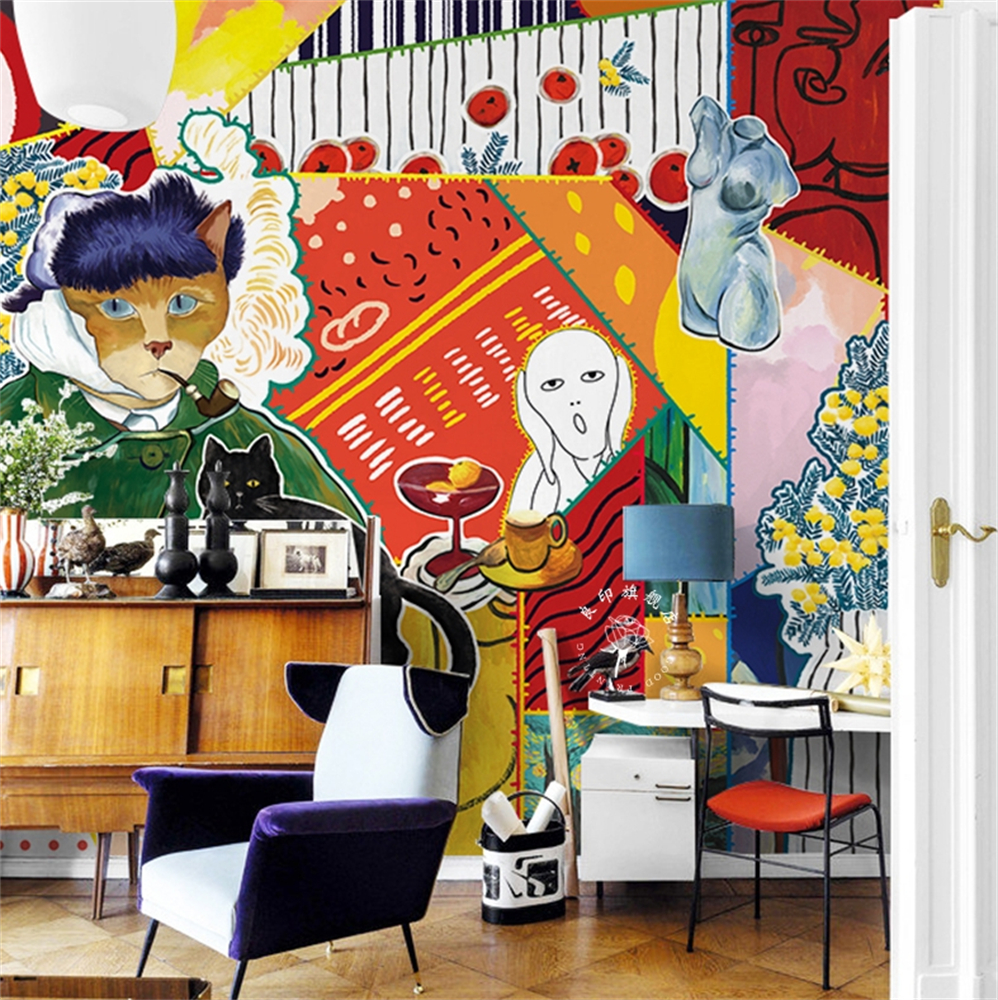 Custom Vintage oil painting Ab - مراجعة Home Improvement Materials وسعره