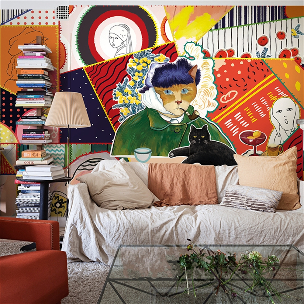 Custom Vintage oil painting Ab - مراجعة Home Improvement Materials وسعره