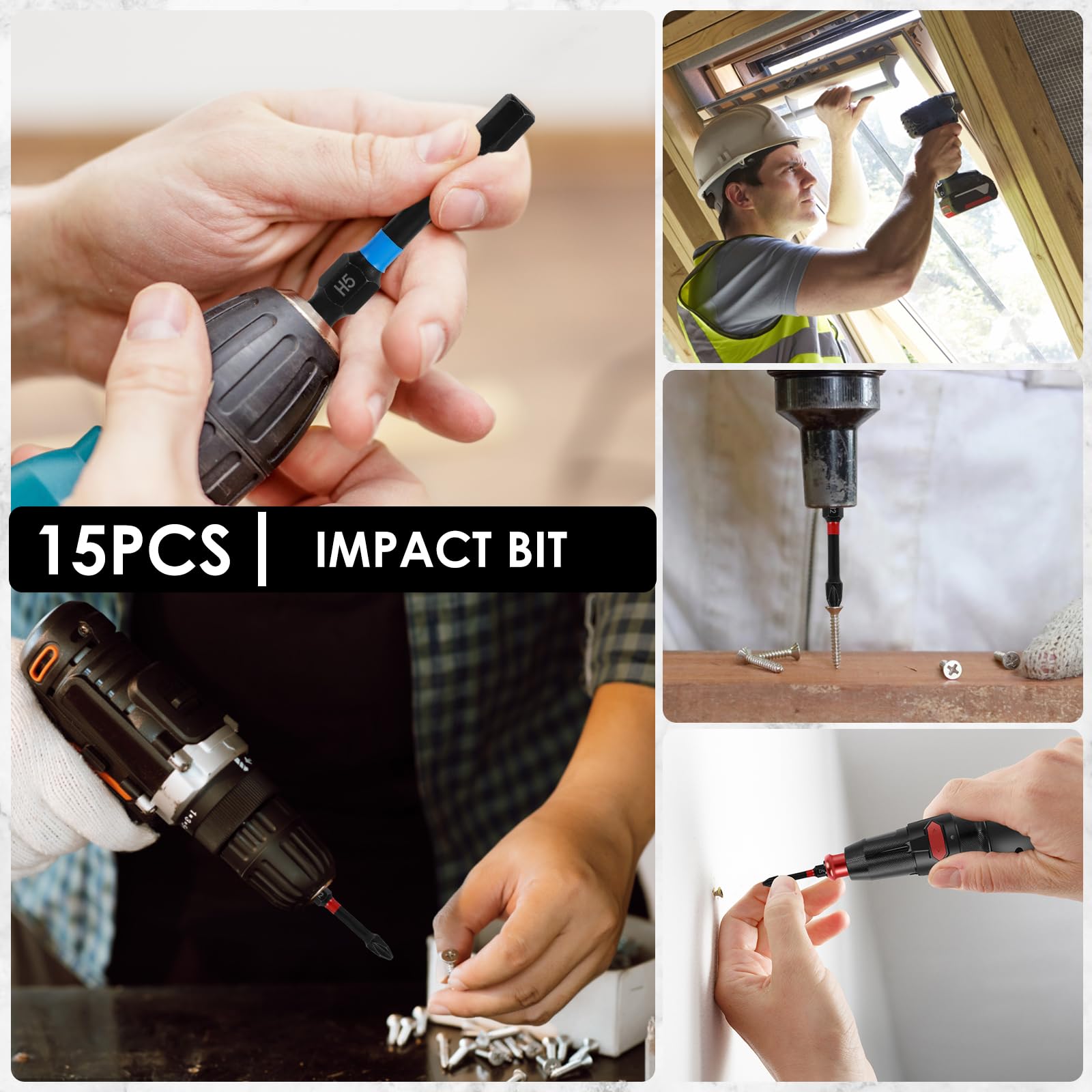 Rafford 15PCS Impact Ready Mag - مراجعة Drill Bit Set وسعره