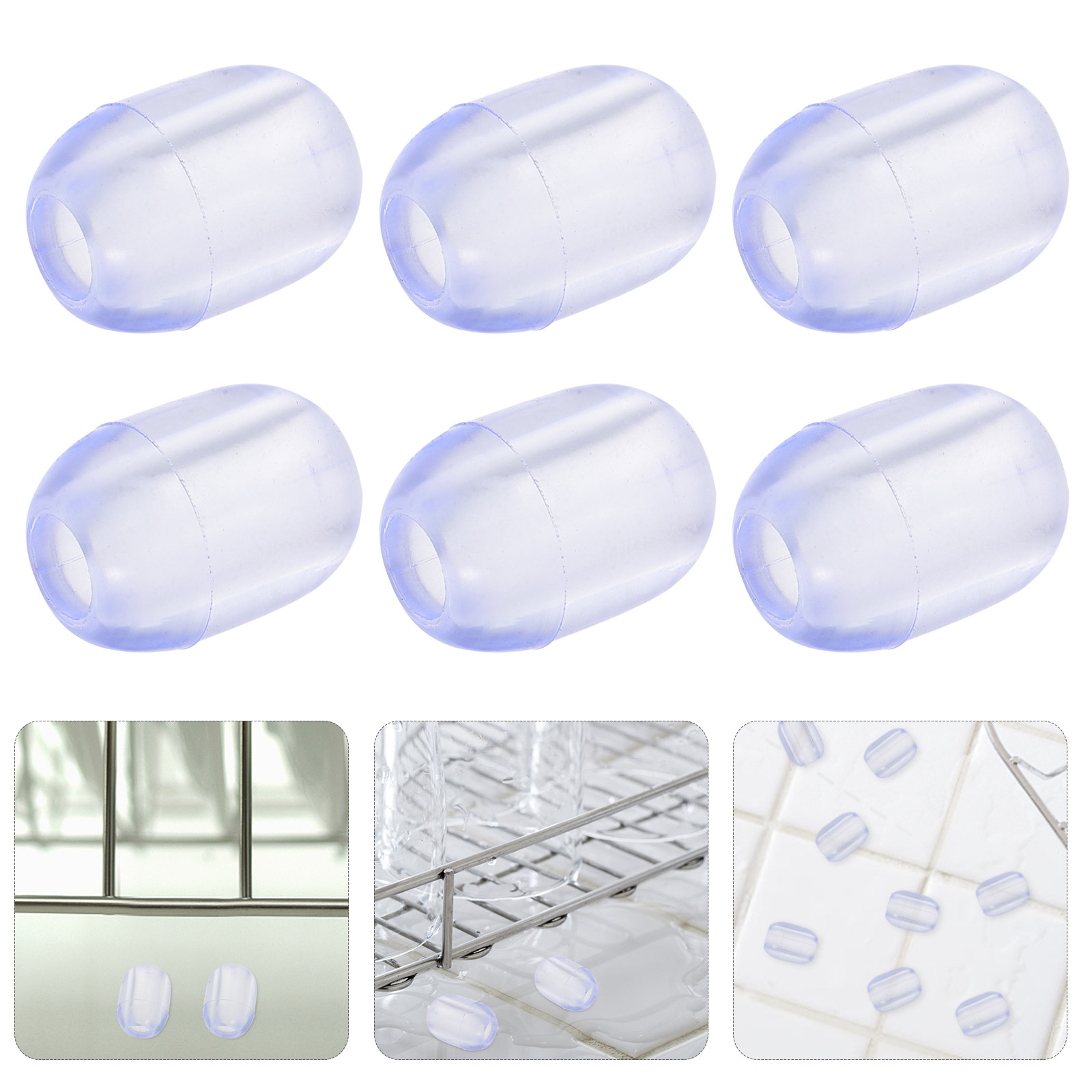 10Pcs Rubber Sink Rack Feet Pr - مراجعة Sink Drain Strainer وسعره