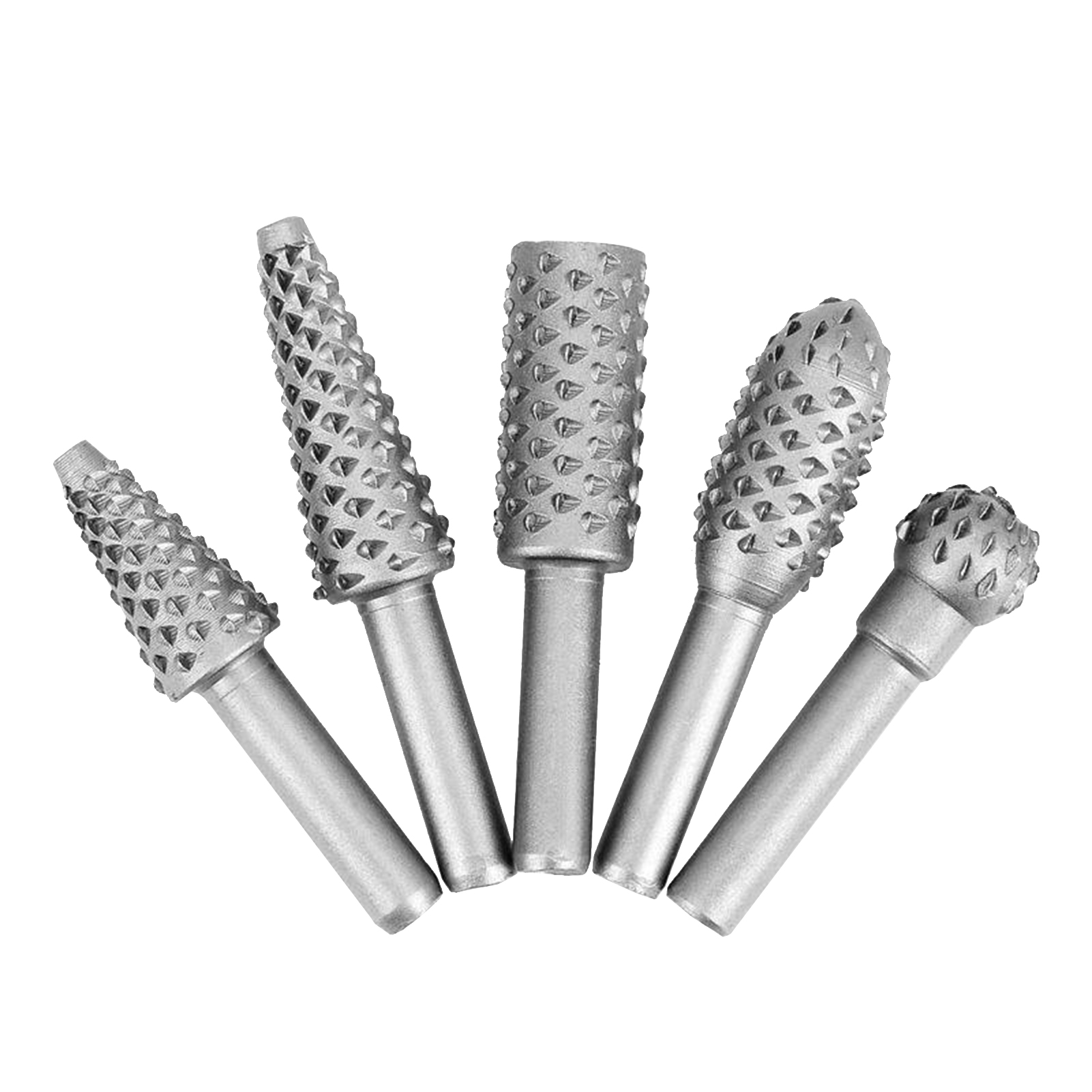 5pcs Woodworking Rotary File S - مراجعة Drill Bit Set وسعره