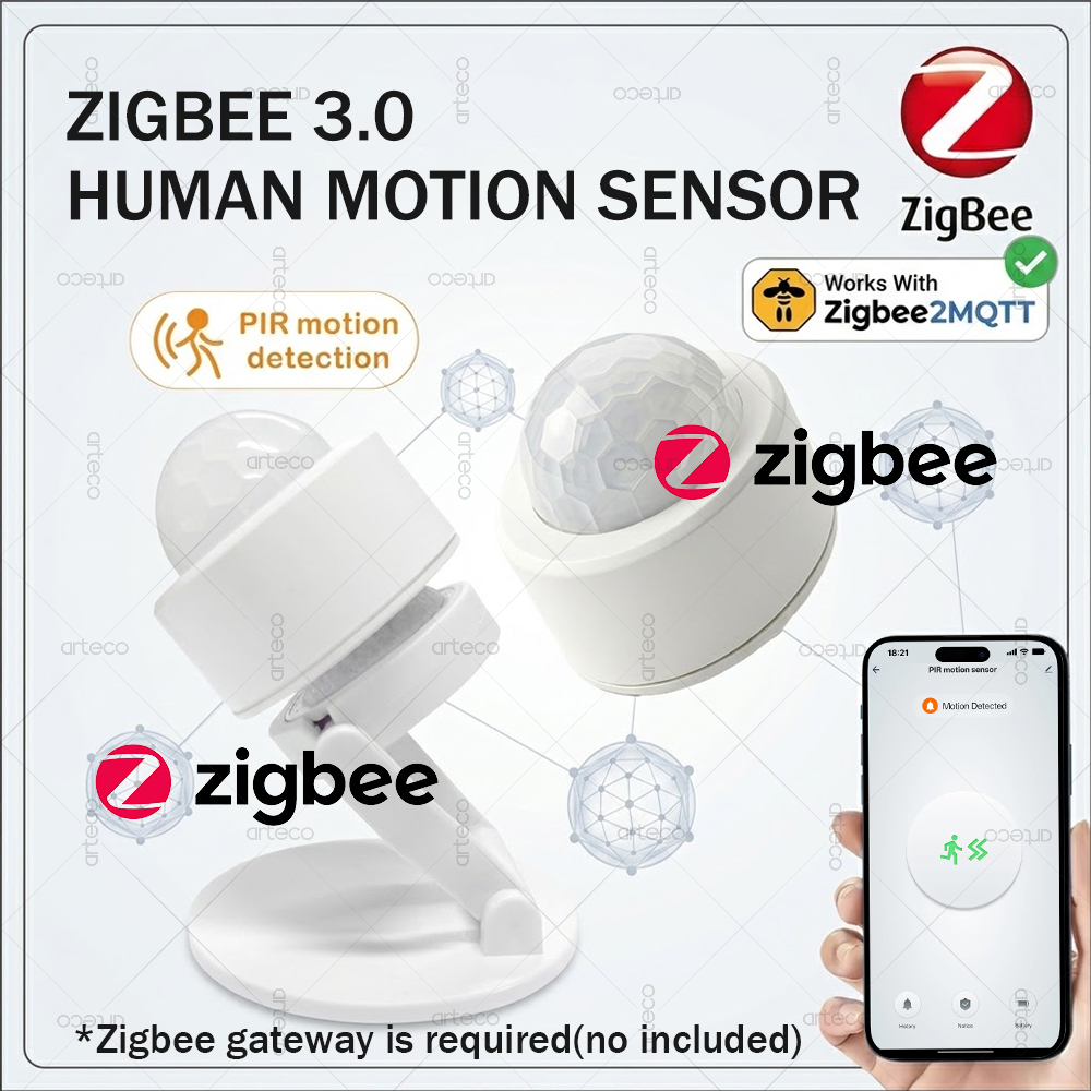 Zigbee 3.0 Mini PIR Motion Sen - مراجعة Home Improvement Hardware وسعره