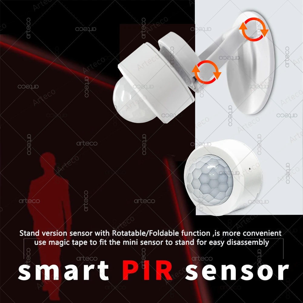 Zigbee 3.0 Mini PIR Motion Sen - مراجعة Home Improvement Hardware وسعره