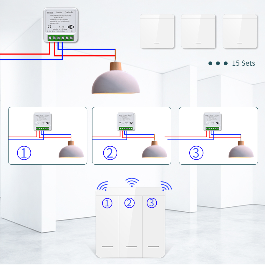 16A Tuya WiFi DIY Smart Switch - مراجعة Home Improvement And Diy وسعره