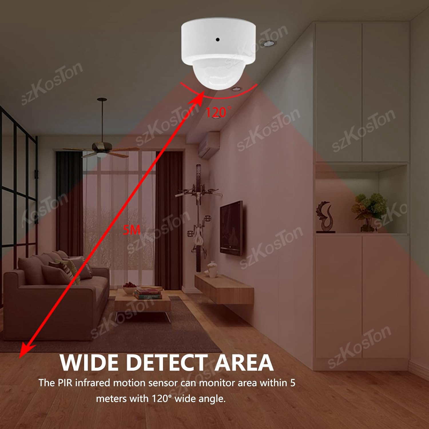 eWelink APP Zigbee Motion Sens - مراجعة Home Improvement Hardware وسعره