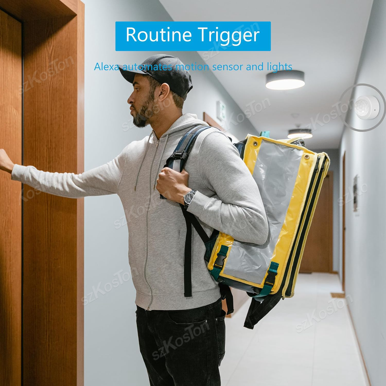 eWelink APP Zigbee Motion Sens - مراجعة Home Improvement Hardware وسعره