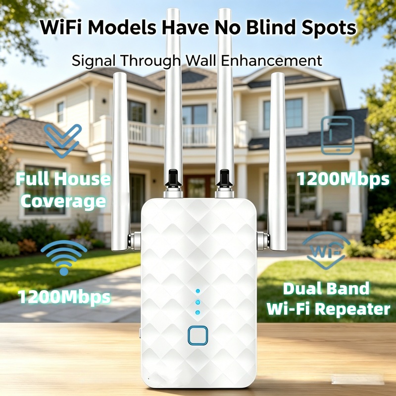 1200Mbps WiFi Repeater Wireles - مراجعة Home Improvement Hardware وسعره