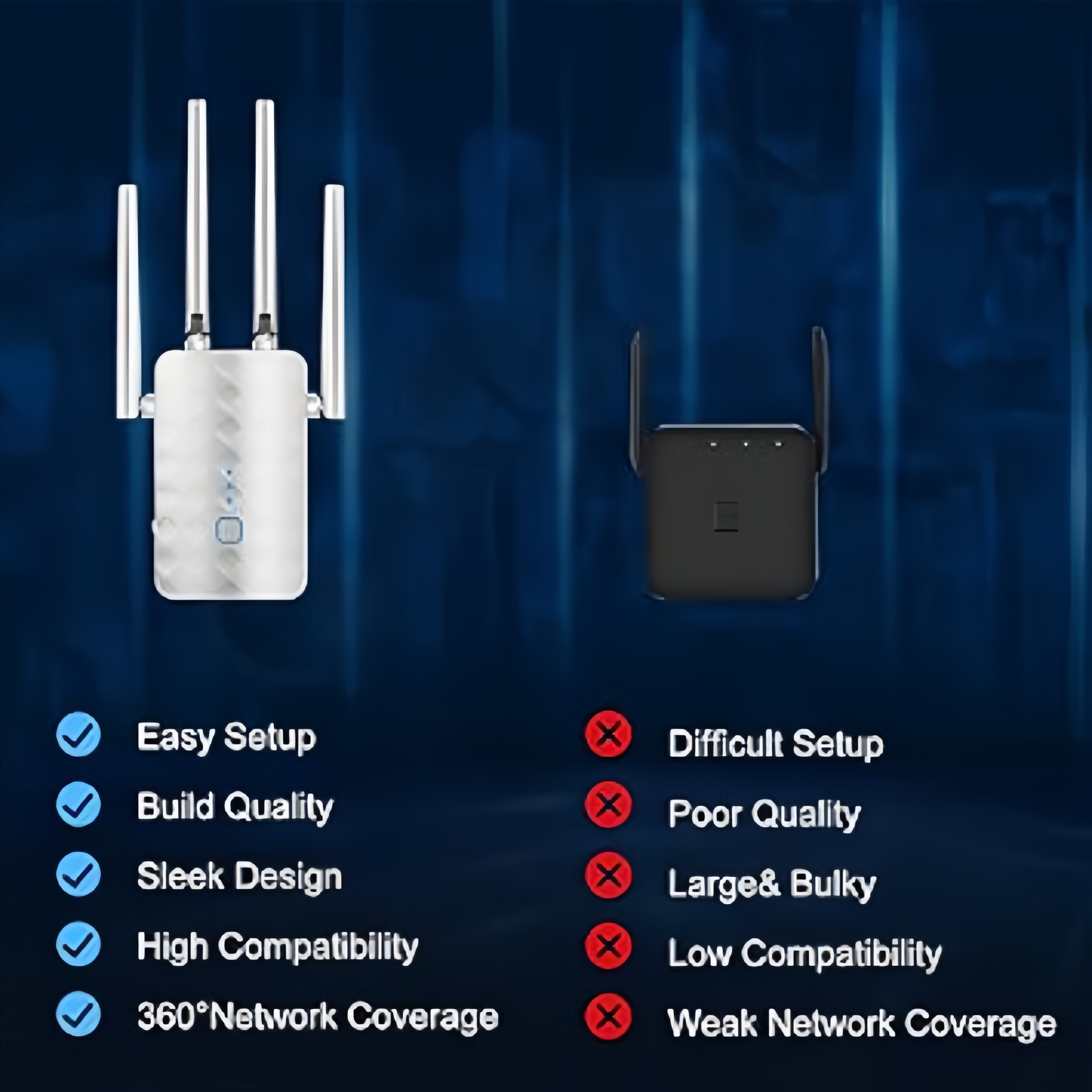 1200Mbps WiFi Repeater Wireles - مراجعة Home Improvement Hardware وسعره
