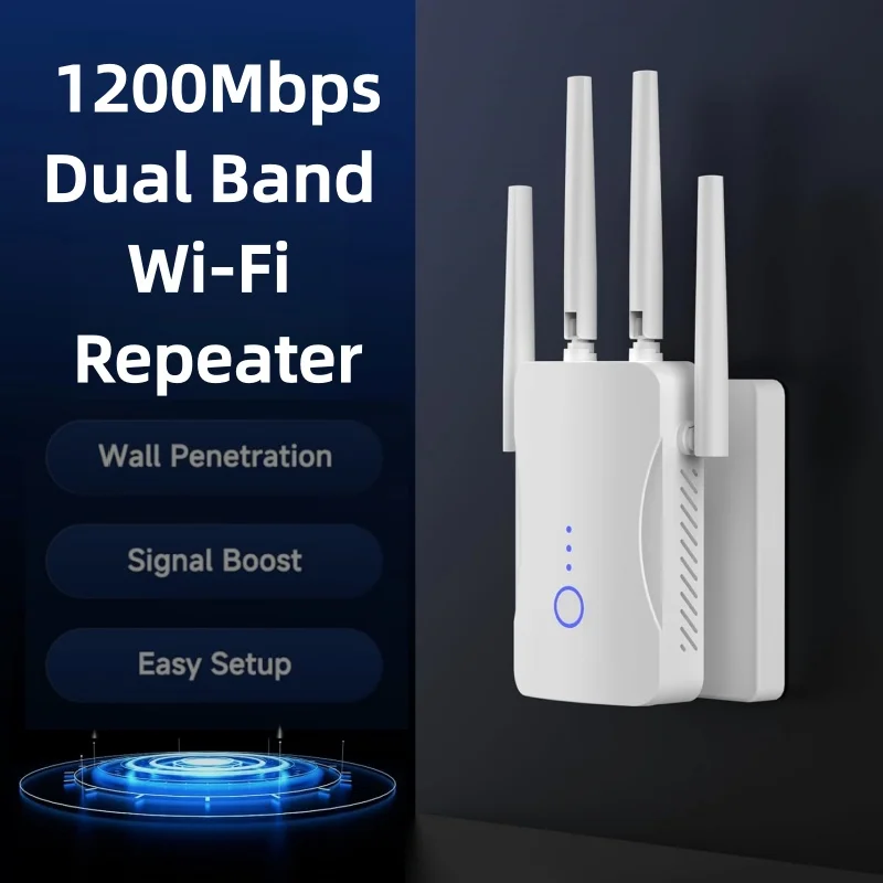 2.4G/5GHz Dual Band WiFi Repea - مراجعة Home Improvement Hardware وسعره