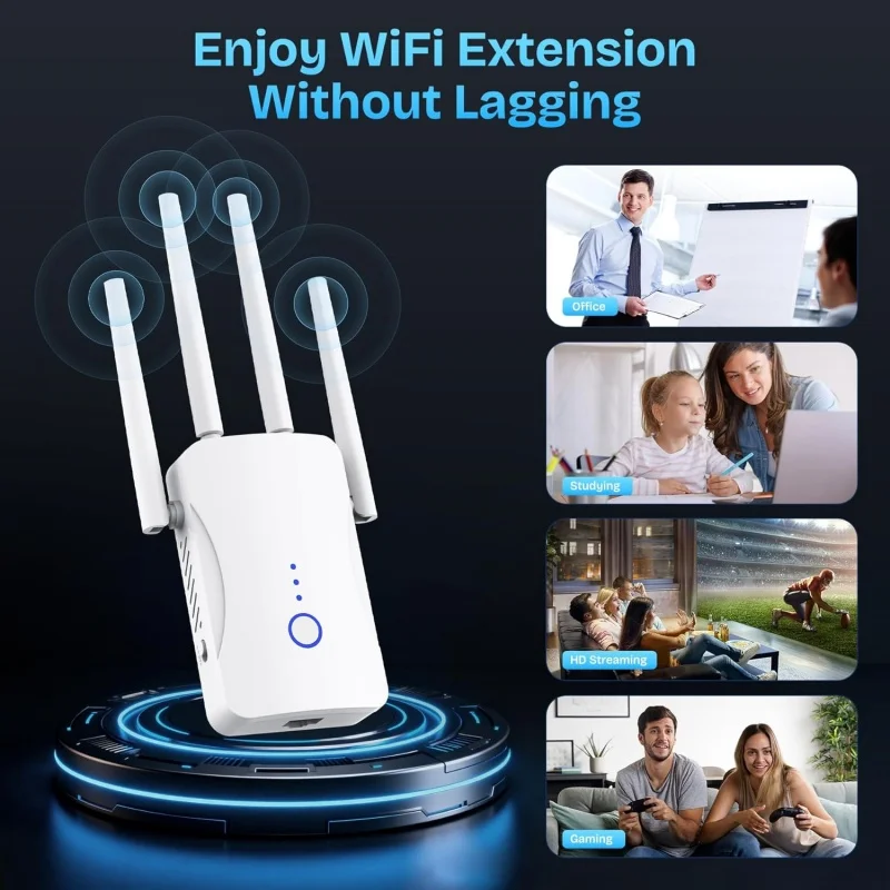 2.4G/5GHz Dual Band WiFi Repea - مراجعة Home Improvement Hardware وسعره