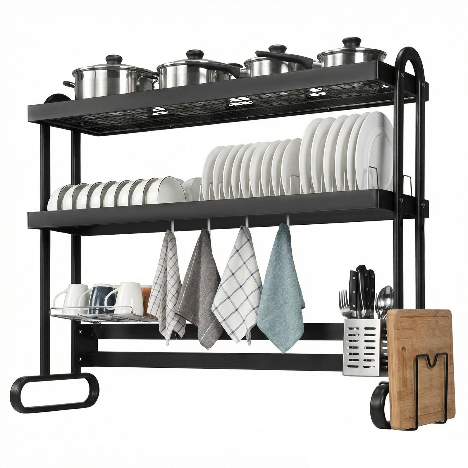 Over Sink Dish Drying Rack wit - مراجعة Sink Drain Strainer وسعره