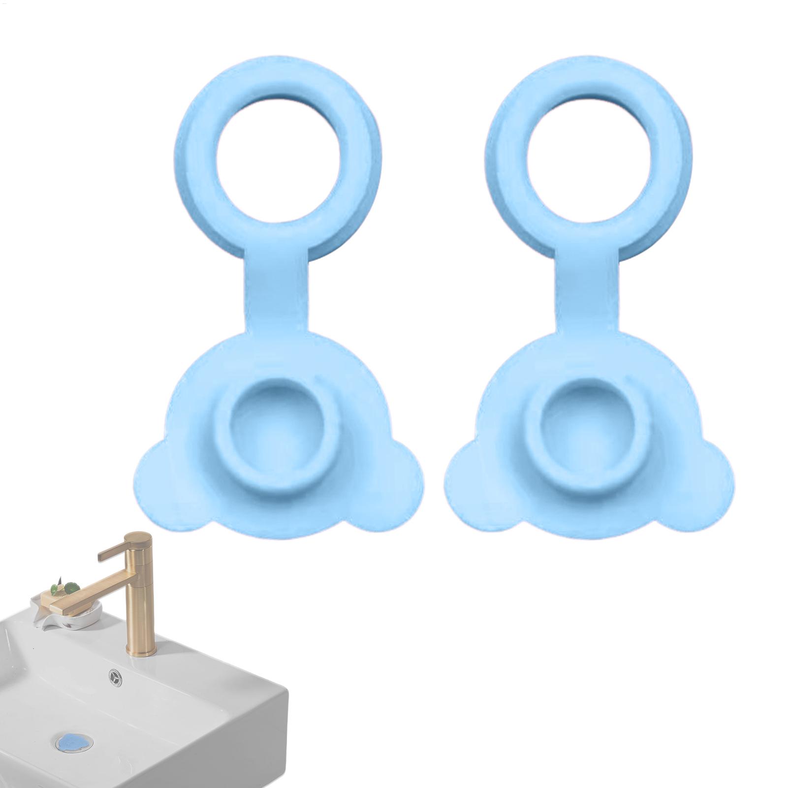2Pcs Silicone Drain Stopper Wi - مراجعة Sink Drain Strainer وسعره