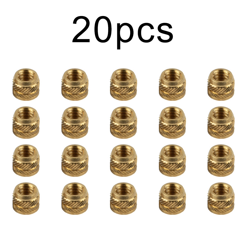 20pcs Brass Nuts 1/4-20 Thread - مراجعة Home Improvement Warehouse وسعره